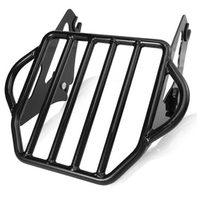Eumti front view installed on Harley touring for added cargo space