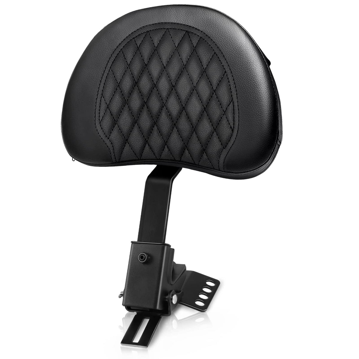 Eumti front view of backrest mounted on seat, adds stable lumbar support