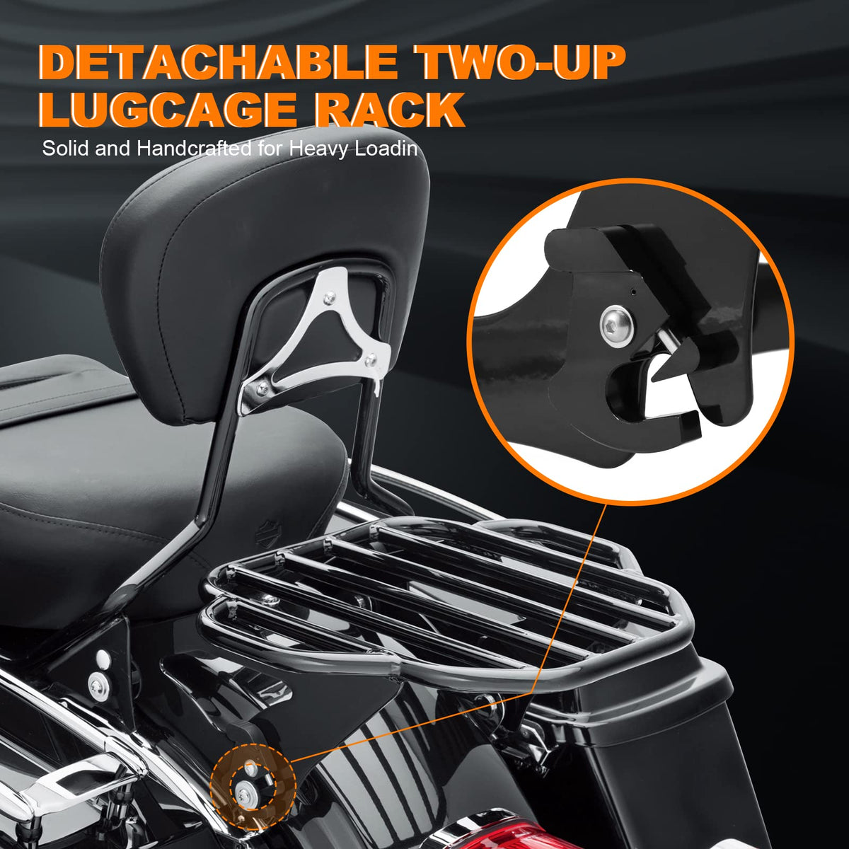 Eumti side extension detail increases flat load area and stability
