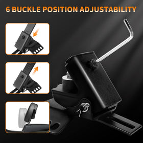 Eumti rear pocket and storage pouch visible for handy small-item storage