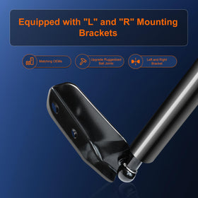 Euplokeer detail of mounting ball socket illustrating secure OEM-style attachment