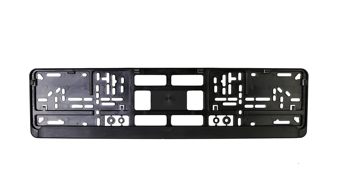 European License Plates close-up matte texture highlighting scratch resistance