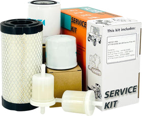 Euros front view of complete maintenance kit showing all filters and packaging for quick verification