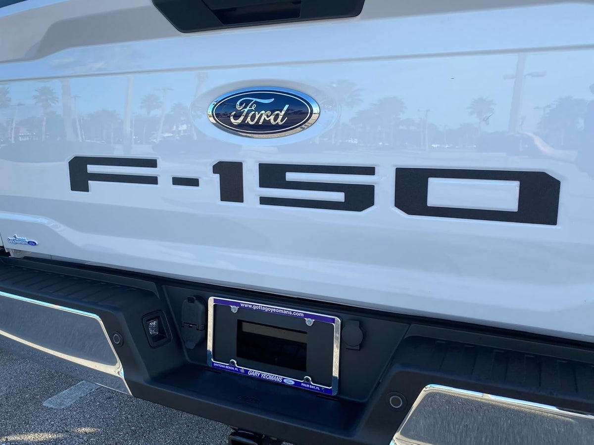 Eurosport Daytona front view showing black tailgate letters and factory-style fit for a sleek look
