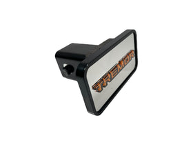 Eurosport Daytona hitch plug installed on Ford Tremor rear bumper for visual fit and protection