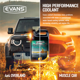 EVANS EC53001 fluid being poured illustrating waterless texture