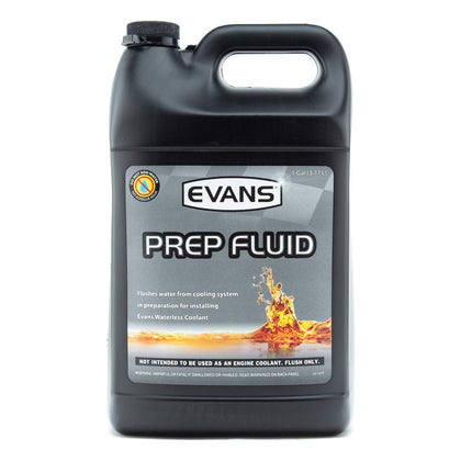Evans front packaging showing the EC42001 bottle and funnel benefits ready-to-use