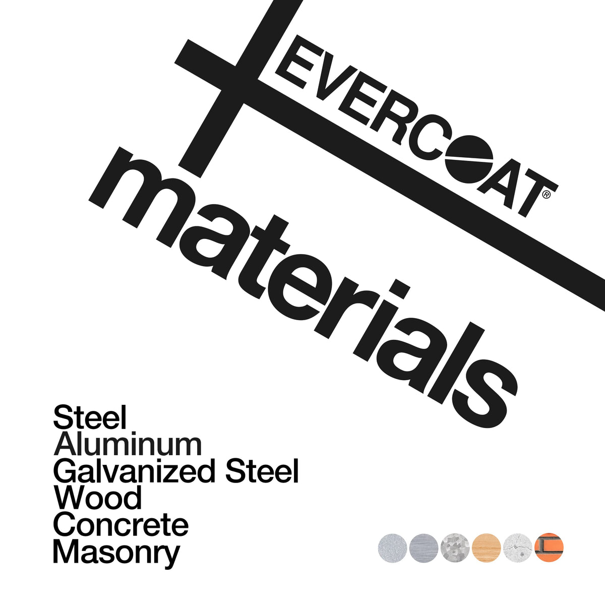 Evercoat applied on fiberglass panel demonstrating strong adhesion benefit