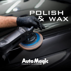 Evercoat Auto Magic product label close-up highlighting medium grade and specifications