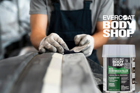 Evercoat Body Shop sanded surface ready for paint demonstrating smooth finish