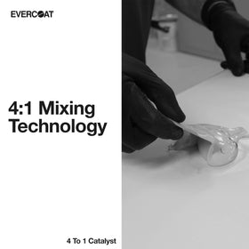 Evercoat catalyst side pour spout for controlled dispensing and reduced waste