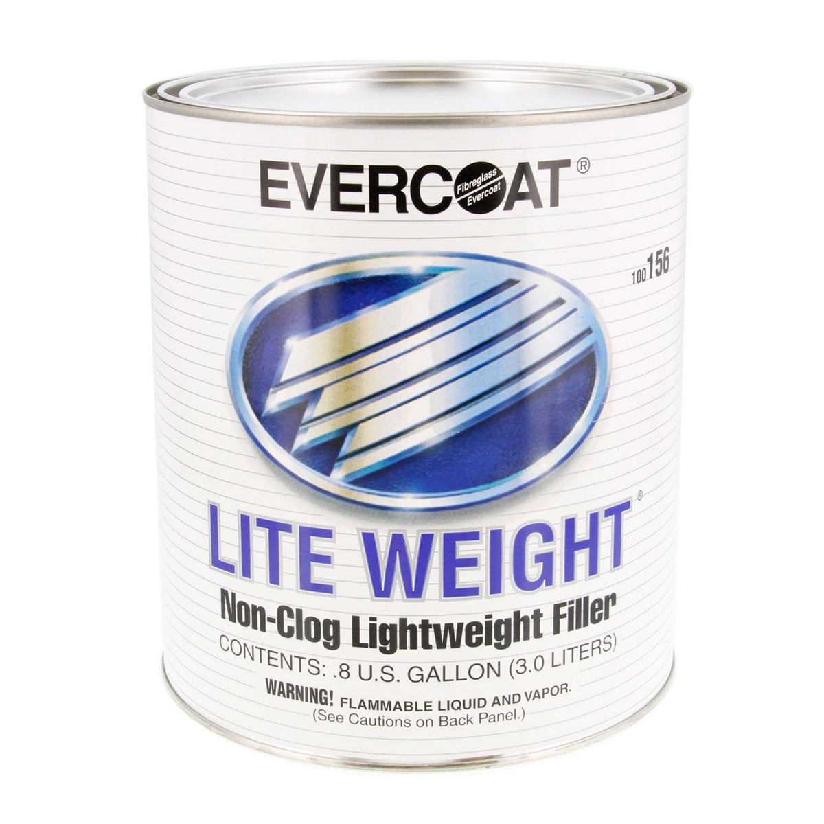 Evercoat front can showing label and benefit of easy sanding