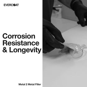 evercoat label close-up highlighting product name and usage guidance