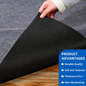 Evercomfy close-up of absorbent felt top capturing spills