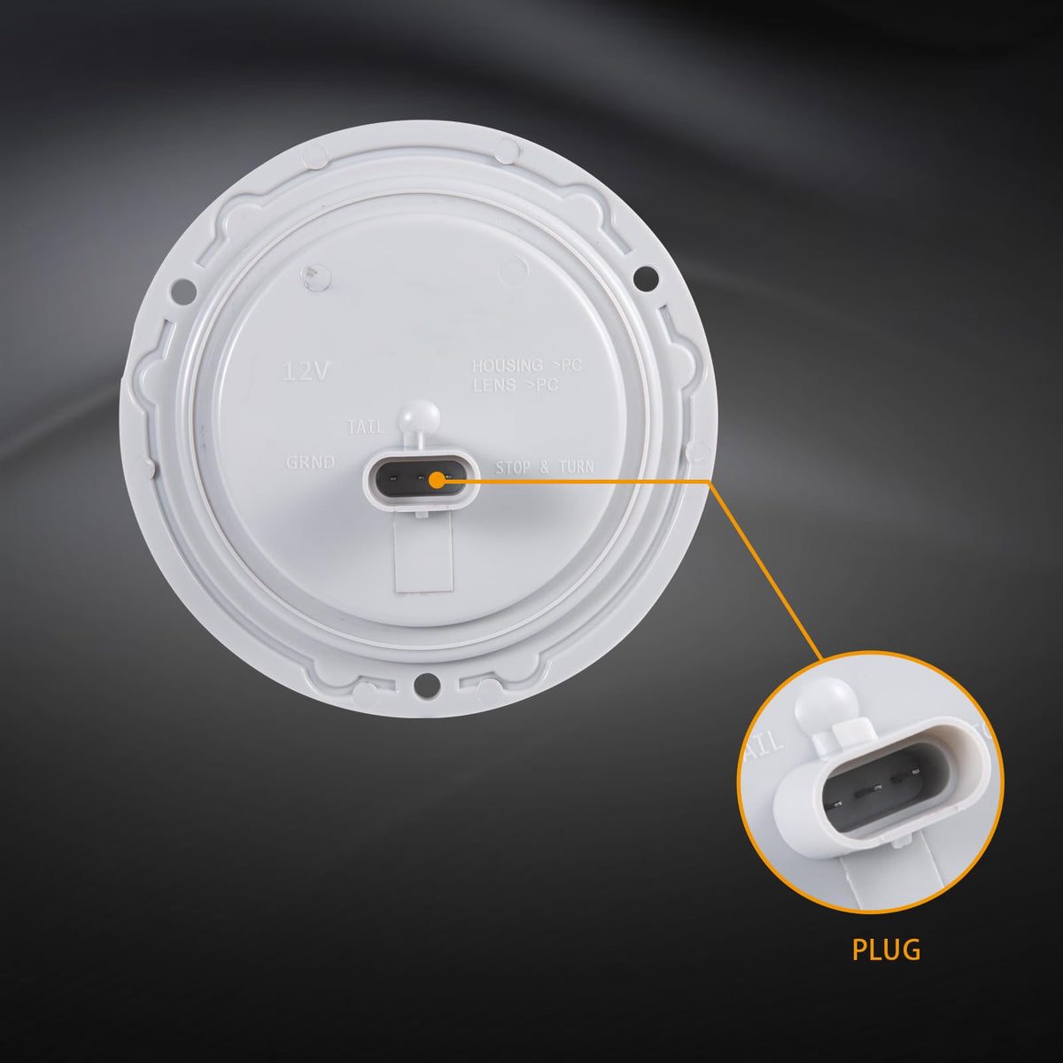 EVERESTHD rear view showing connector and mounting for easy plug-and-play installation