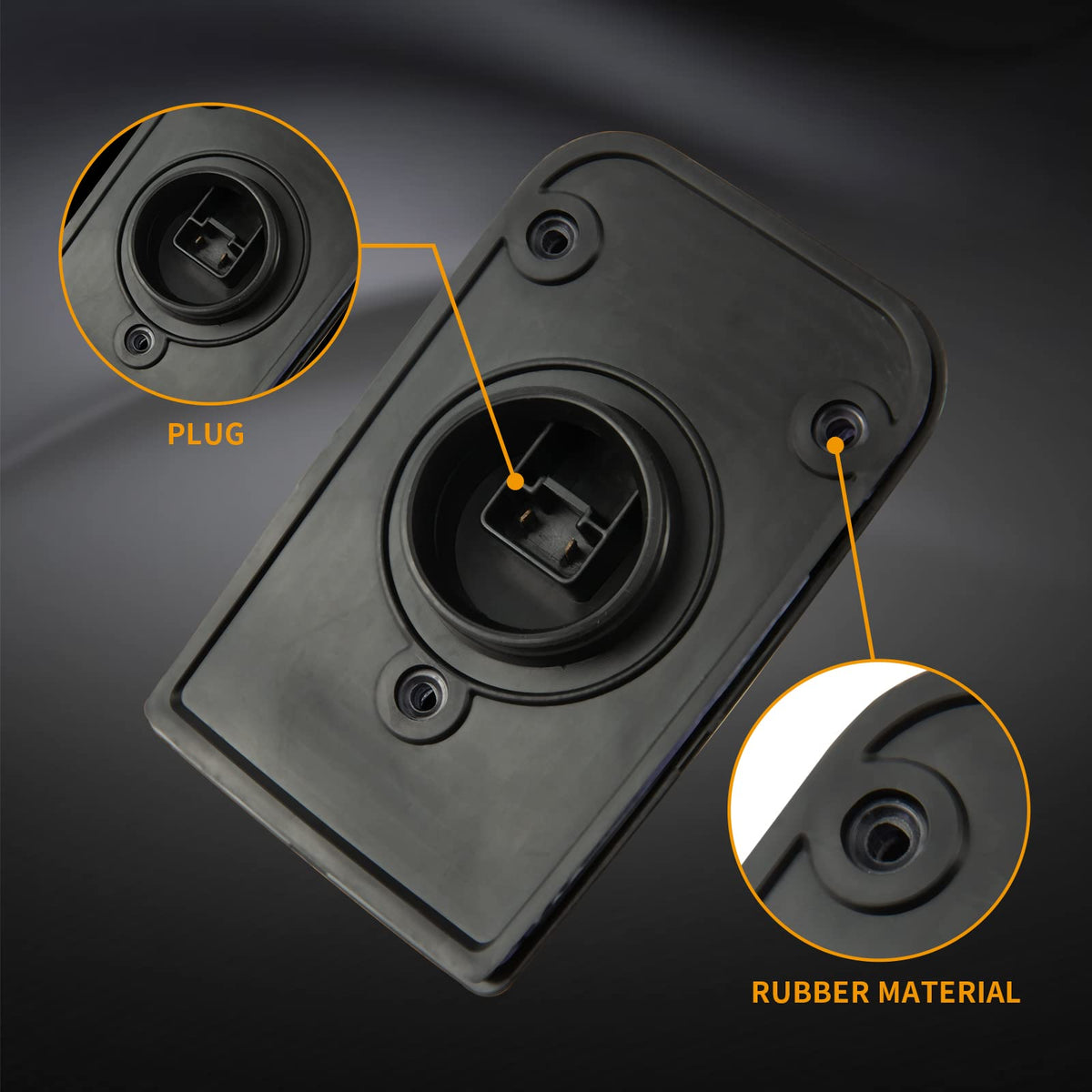 EVERESTHD mounted on Volvo fairing in daytime, provides durable lighting