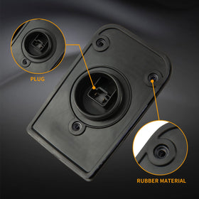 EVERESTHD mounted on Volvo fairing in daytime, provides durable lighting
