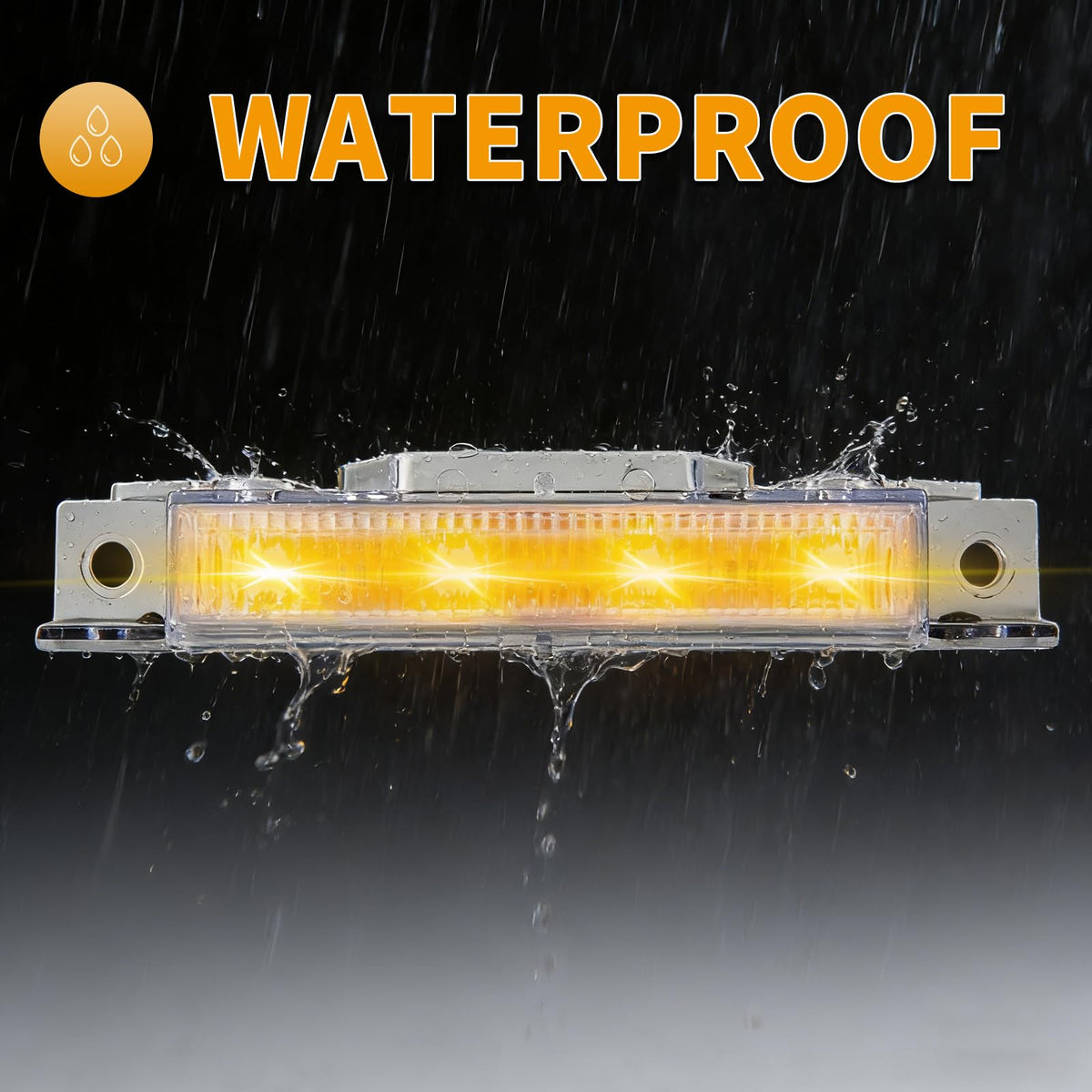 EVERESTHD mounted on Volvo VNL roof in daylight demonstrating improved visibility