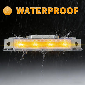 EVERESTHD mounted on Volvo VNL roof in daylight demonstrating improved visibility