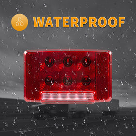 EVERESTHD illuminated brake light at night showing improved visibility