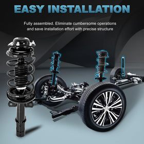 EVERESTWAY assembly installed on vehicle illustrating restored ride control