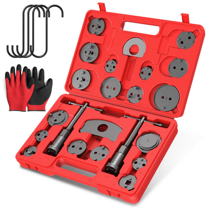 EVERESTWAY front case open showing complete 28-piece kit and organized slots for quick access