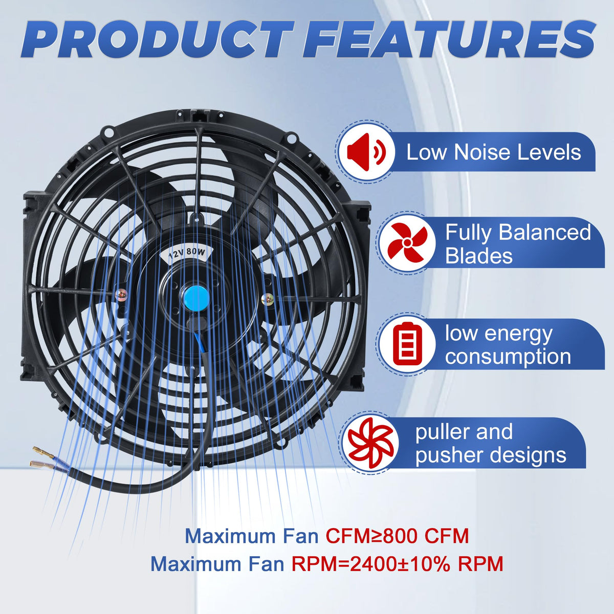 EVERESTWAY mounting kit with brackets and straps for secure fan installation