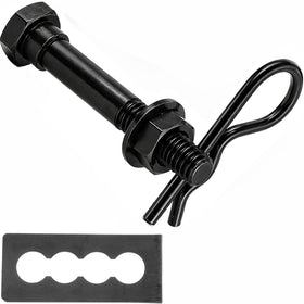 eVerHITCH anti-rattle pin detail showing secure, noise-free attachment
