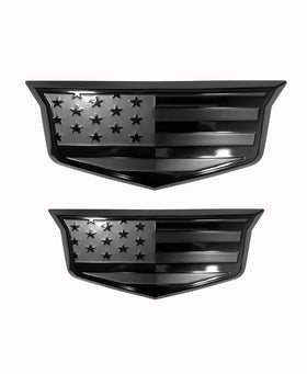 eVerHITCH front emblem overlay showing bold black flag detail and improved appearance