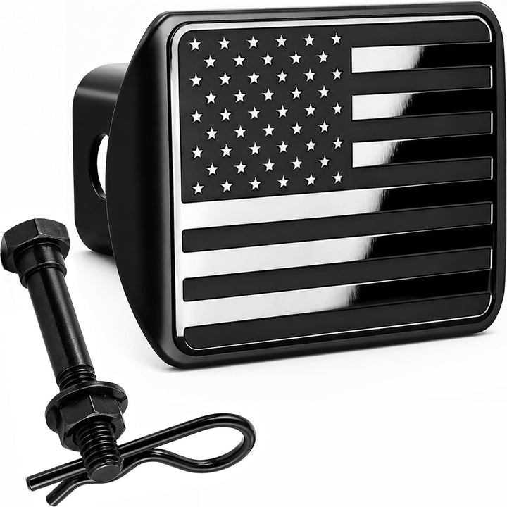 eVerHITCH front view showing black and chrome finish and clean protection