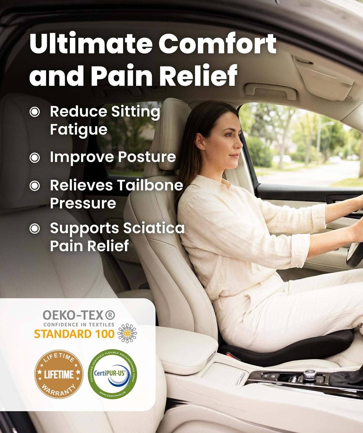 Everlasting Comfort close-up of memory foam texture offering durable comfort