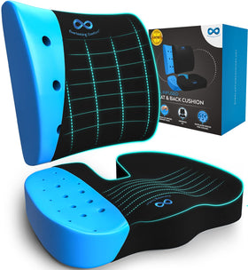 Everlasting Comfort front view of cushion showing ergonomic U-shape and stability benefit