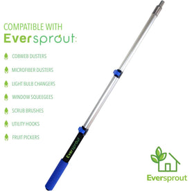 EVERSPROUT cleaning a car surface demonstrating gentle, effective cleaning benefit