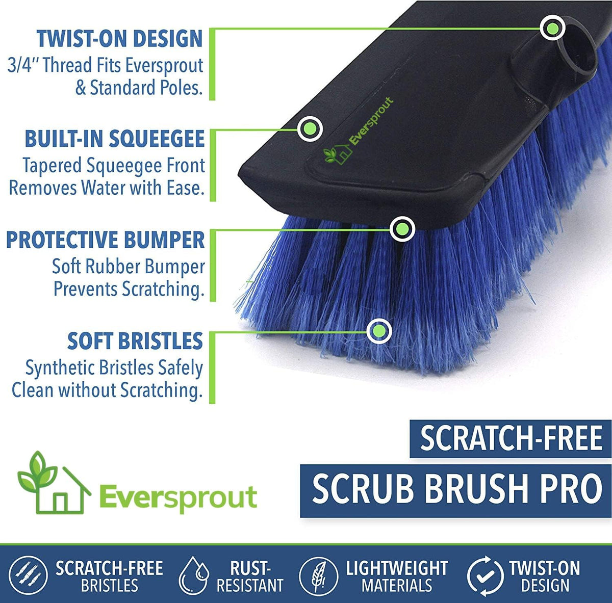 EVERSPROUT non-slip foam grip handle offering steady control benefit