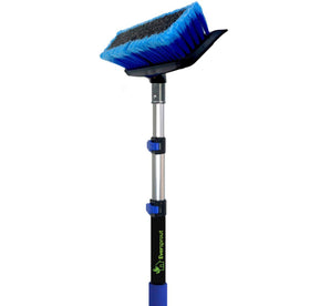EVERSPROUT scrub brush front view showing gentle bristles and bumper benefit