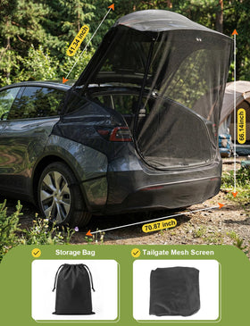 EVFITUS installation showing rear seatbelt hook placement for stable mounting