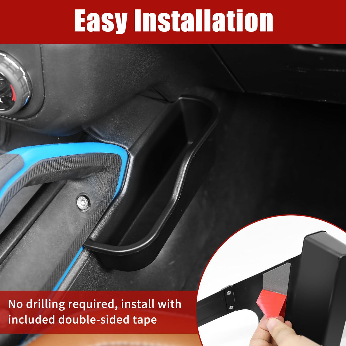 EVGoXMods included screws, screwdriver and tape for quick secure installation