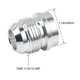 EVIL ENERGY close-up of 37° AN thread detail highlighting precision seal and leak prevention