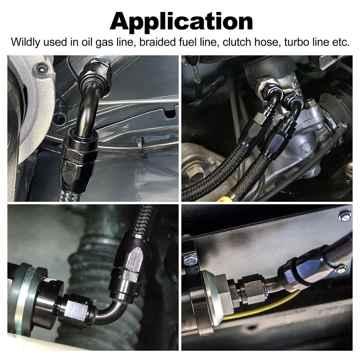 EVIL ENERGY fittings on a workbench illustrating ready-to-install performance parts