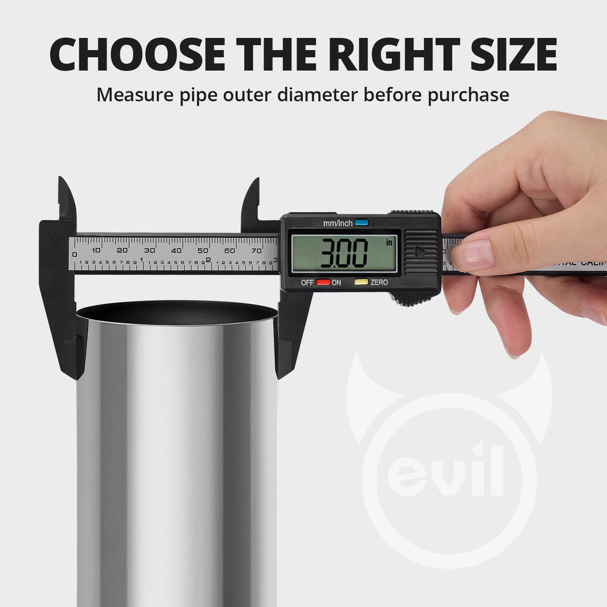 EVIL ENERGY aluminum I-block detail illustrating even pressure distribution benefit