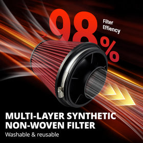 EVIL ENERGY smooth-bore aluminum tube detail showing reduced turbulence and airflow gain