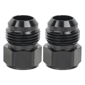 EVIL ENERGY front view of AN12 male to AN10 female adapter showing form and finish benefit