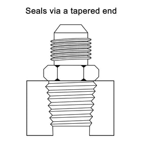 EVIL ENERGY adapter beside ruler showing size scale for easy selection and fit confirmation