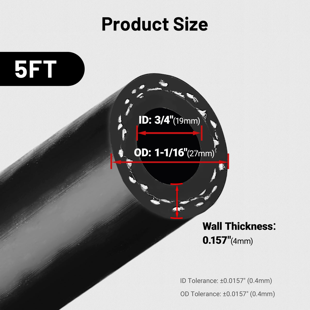 EVIL ENERGY braided polyester reinforcement detail showing strength and pressure support