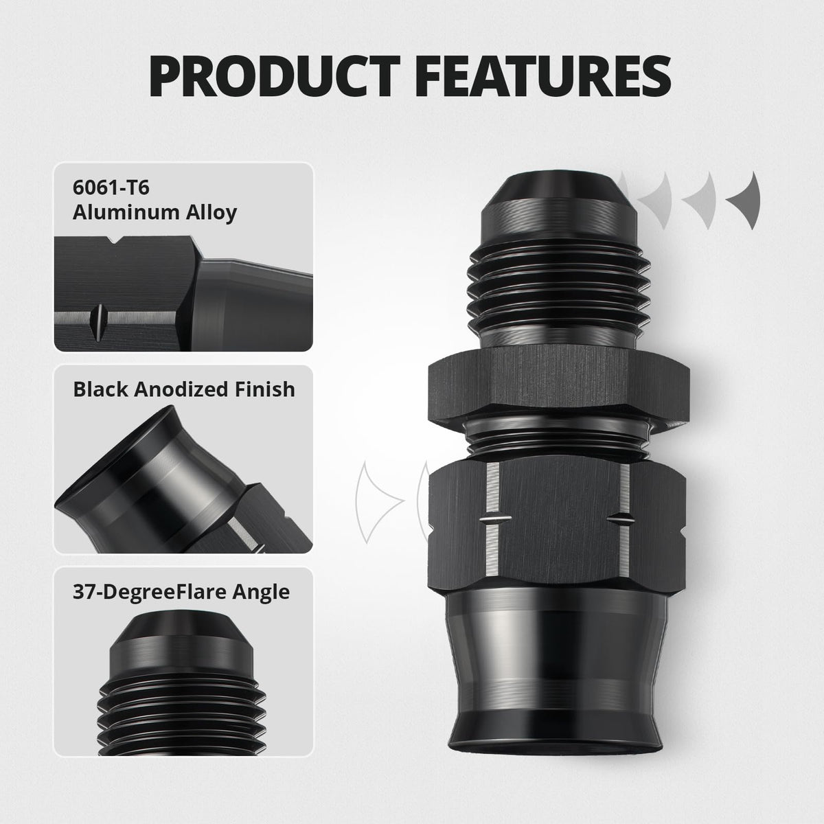 EVIL ENERGY brass ferrule detail illustrating compression seal strength
