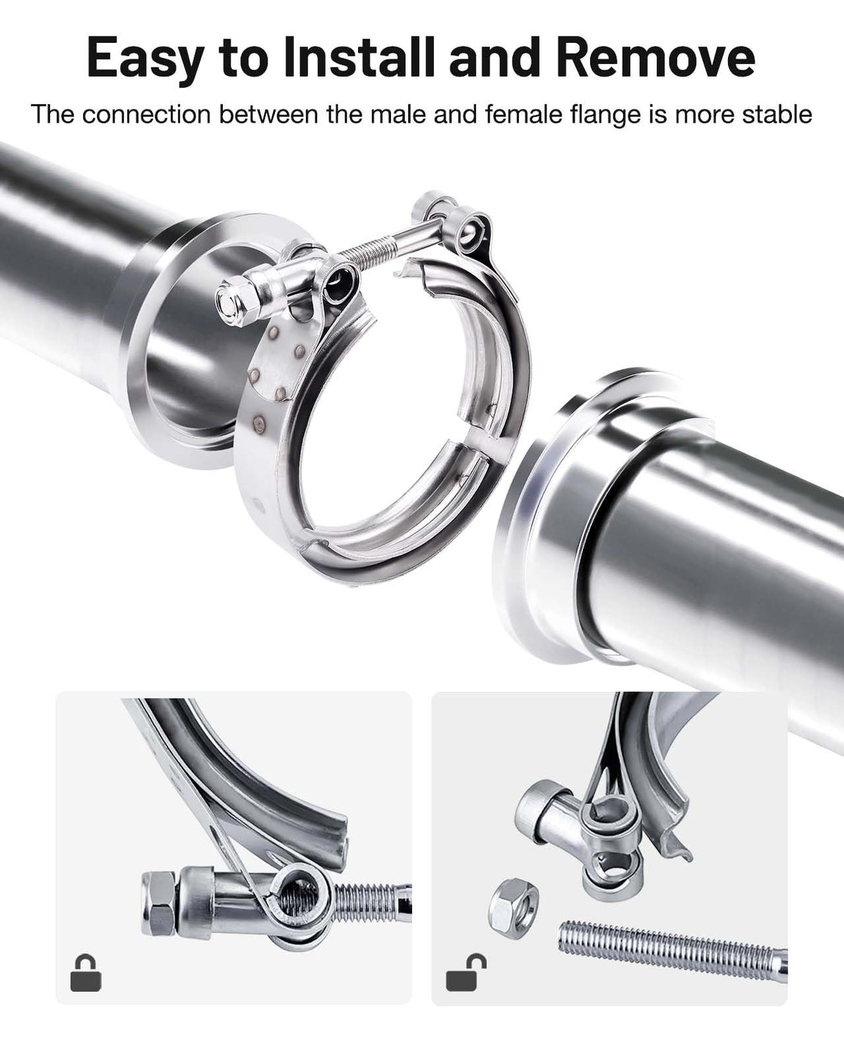 EVIL ENERGY textured clamp surface detail highlighting corrosion resistance