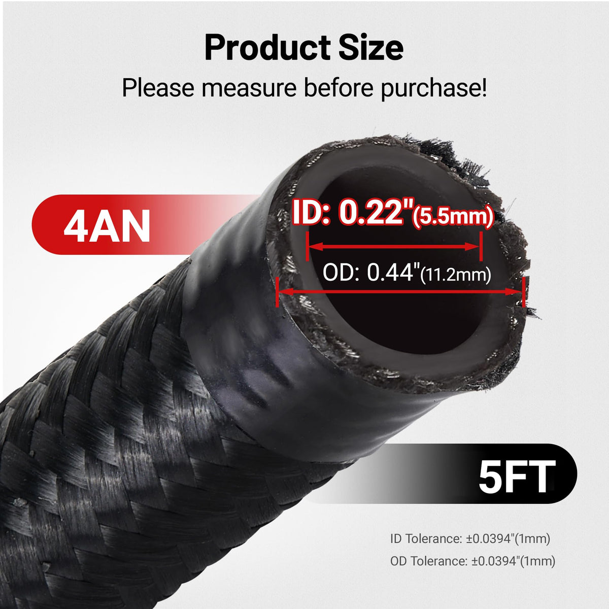 EVIL ENERGY close-up of CPE inner tube highlighting chemical resistance benefit