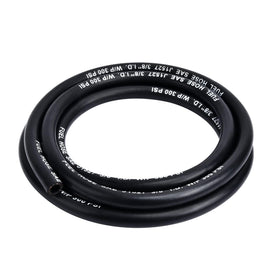 EVIL ENERGY front view of 3/8" marine fuel hose showing label and length, assuring compliance