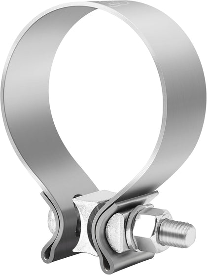 EVIL ENERGY front view of 3.0-inch clamp showing compact profile and corrosion resistance