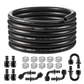EVIL ENERGY front packaging showing the complete 6AN 3/8 fuel line kit for quick identification